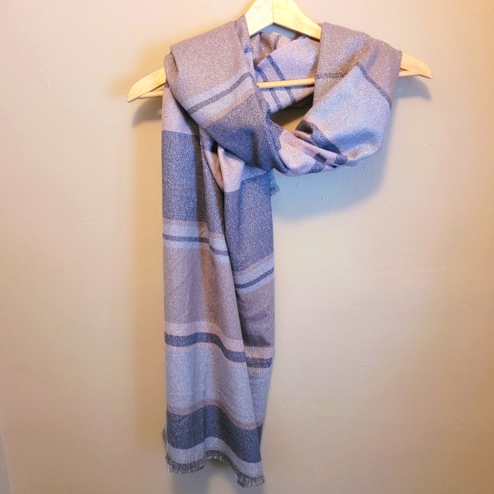 Sparkling Pastel Purple Scarf